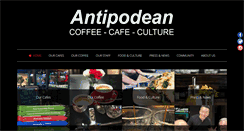 Desktop Screenshot of antipodeancoffee.com